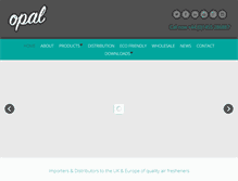 Tablet Screenshot of opalproducts.co.uk